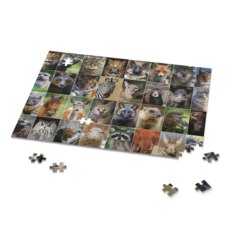 Collage - animals and birds - Jigsaw Puzzle