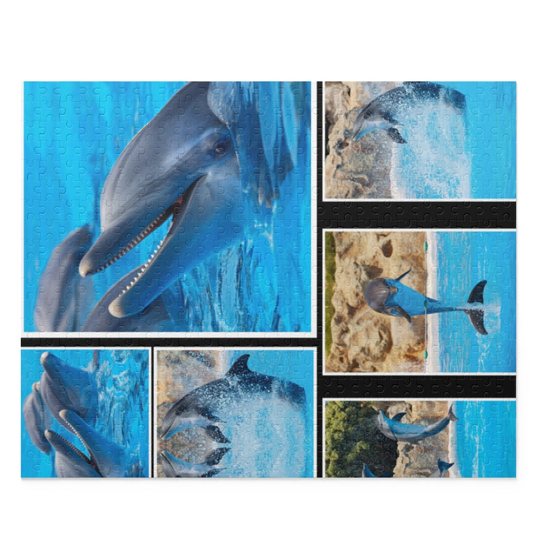 Collage - Dolphins - Jigsaw Puzzle