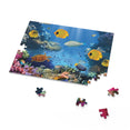 Underwater world, fish, sea, ocean, yellow fish - Jigsaw Puzzle