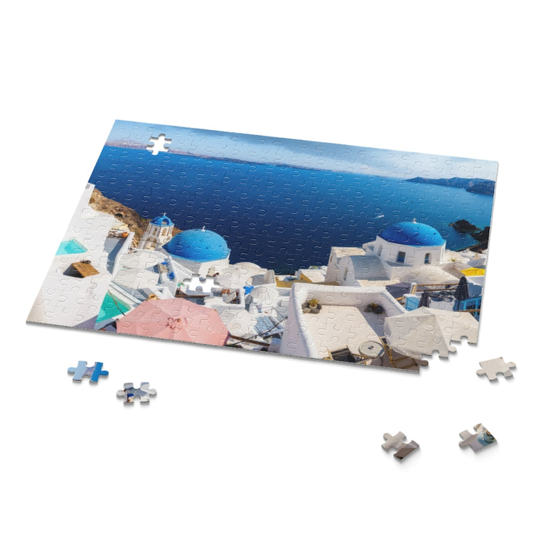 Oia village, Santorini Island, Greece - Jigsaw Puzzle