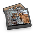 Siberian Tiger in Snow Storm - Jigsaw Puzzle