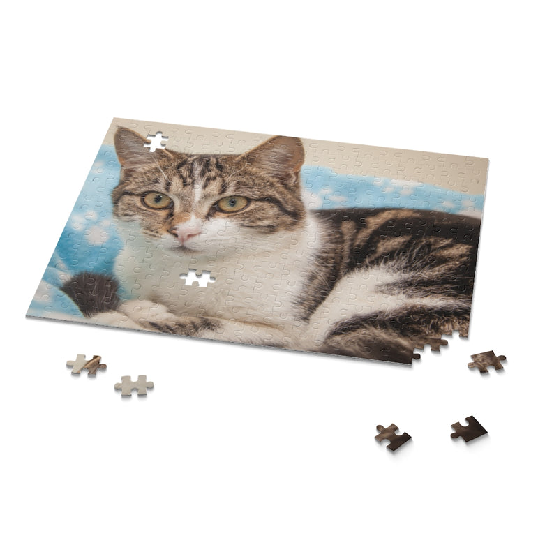 Mischievous, Intelligent Cat - Jigsaw Puzzle