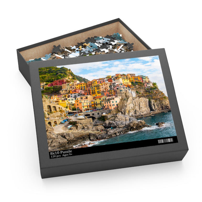 Beautiful Bogliasco village in Liguria, Italy - Jigsaw Puzzle