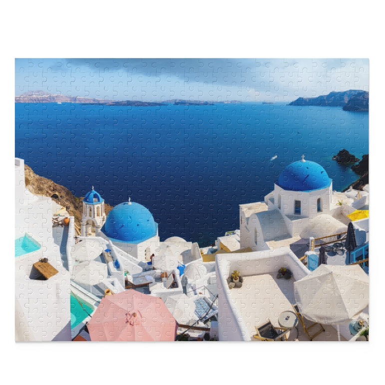 Oia village, Santorini Island, Greece - Jigsaw Puzzle