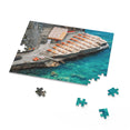 Positano Beach, Amalfi Coast in Italy - Jigsaw Puzzle