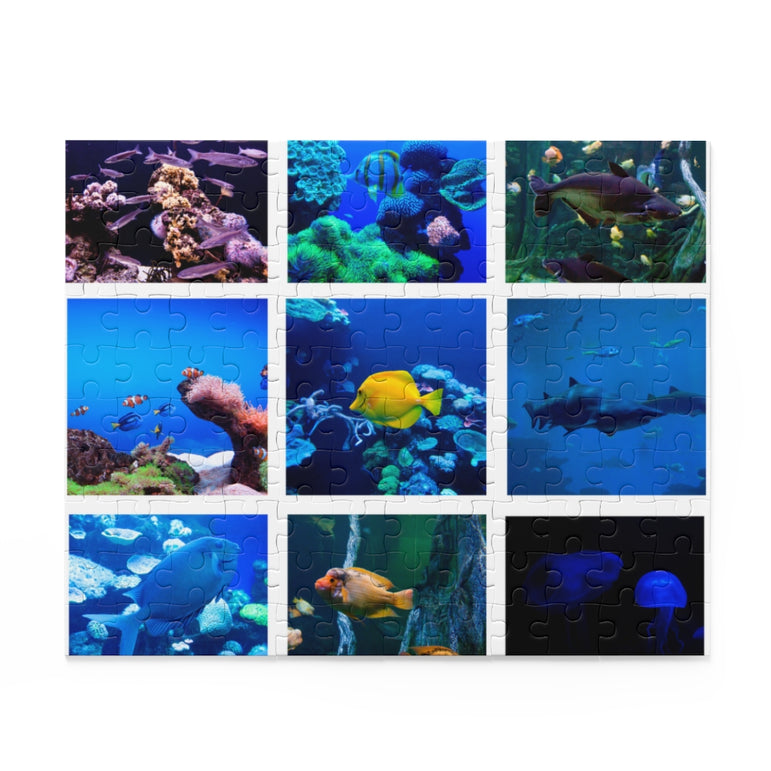 Underwater Collage - tropical fishes - Jigsaw Puzzle