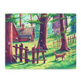 Magic forest landscape - Jigsaw Puzzle