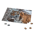 Siberian Tiger in Snow Storm - Jigsaw Puzzle