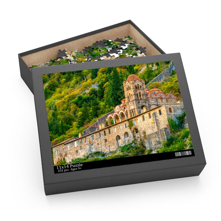 Ruins in Mystras, Peloponnese, Greece - Jigsaw Puzzle