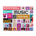 Rock Concert - Music festival Collage - Jigsaw Puzzle