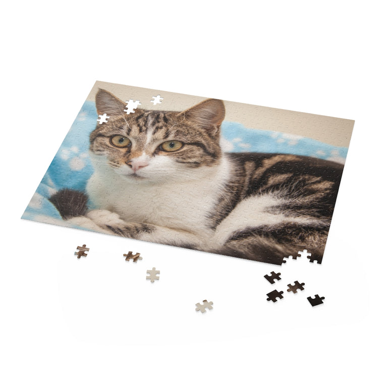 Mischievous, Intelligent Cat - Jigsaw Puzzle