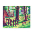 Magic forest landscape - Jigsaw Puzzle