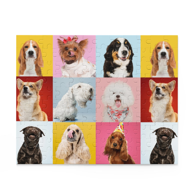 Collage of funny Dogs - Jigsaw Puzzle